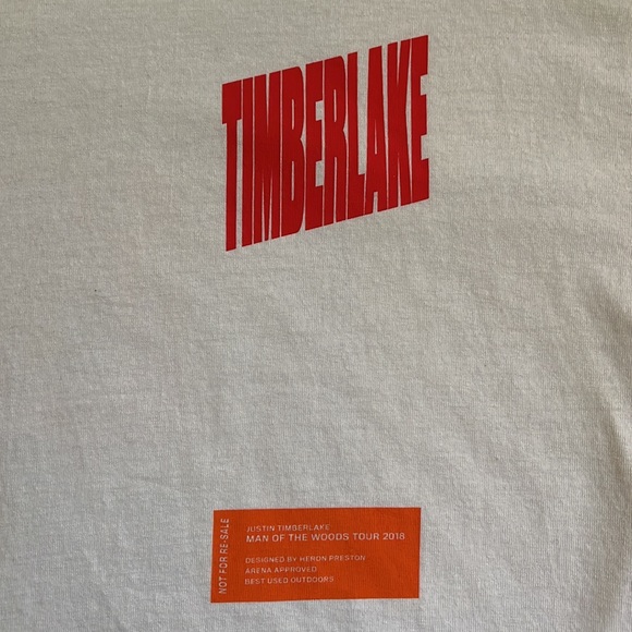 Men’s Justin Timberlake “Man of the Woods” Tour T-Shirt - Picture 3 of 9